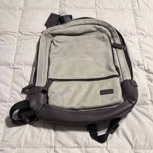 Tumi Gray and Black Backpack
